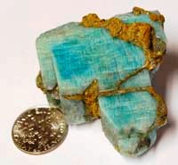 amazonite crystal park el paso county colorado