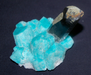 amazonite smoky quartz